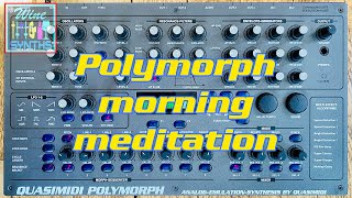 Quasimidi Polymorph - meditative early morning sequence