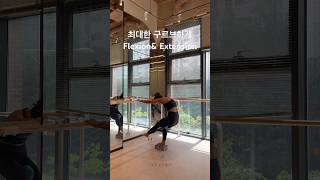 Flexion &amp; Extension barre #barre #barrefitness #barreworkout #barreinstructor #barrepilates #바레