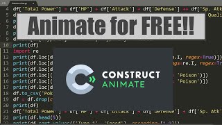 BEYOND ANIMATION! w/ Construct Animate (Programming & Animation)