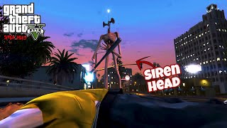 GTA 5 Siren Head - Siren Head Horor Story RUN! screenshot 5