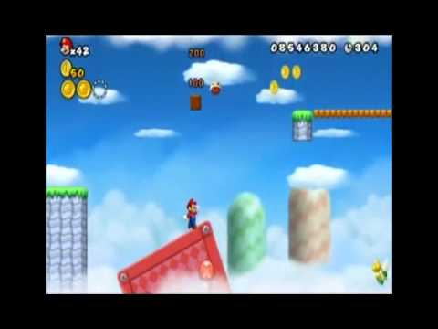 New Super Mario Bros. Wii - World 9-1 (All Star Coins)