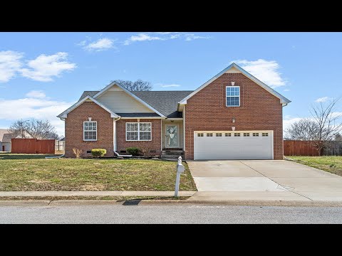 3918 Stella Drive, Clarksville, TN home video tour