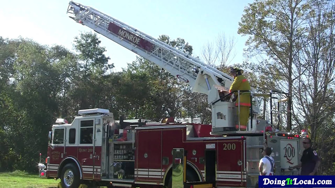 Monroe Fire Department Open House 2011 YouTube