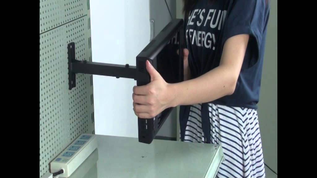 Shelf bracket installation for 10" lcd advertising player (AD1005WP+ BS09A-0710 Southern Stars)