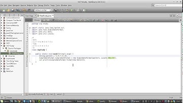 Java: SimpleDateFormat