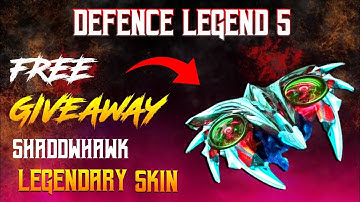 Defense Legend 5: Survivor TD | FREE Giveaway(SHADDWHAWK HERO & Neptune
