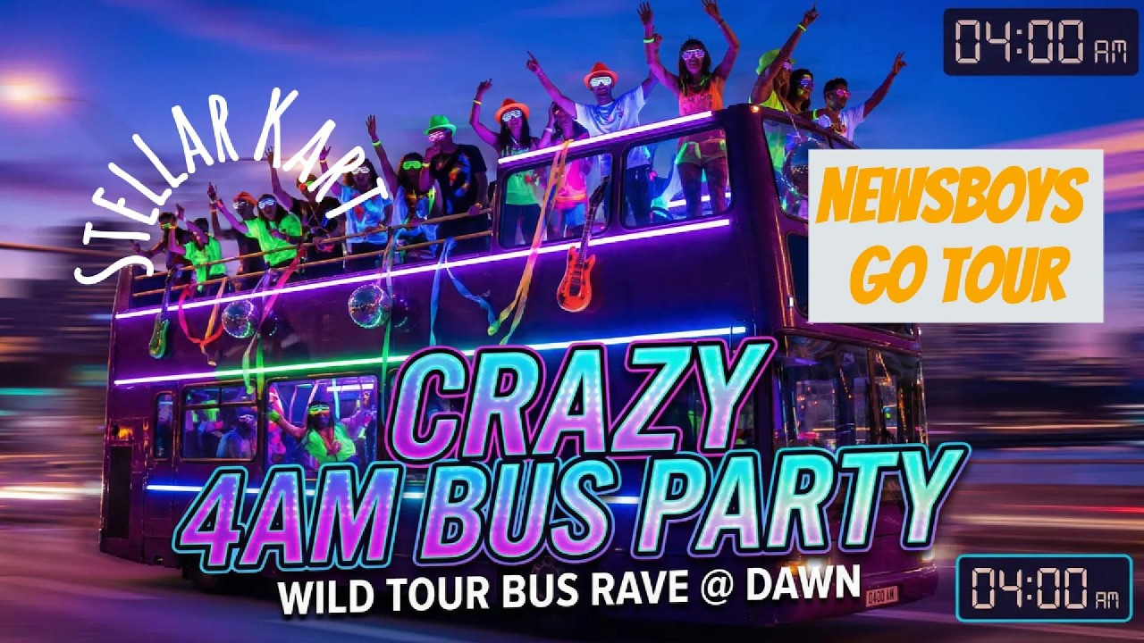 Behind the Scenes: 4AM Bus Madness with Stellar Kart #ontheroadagain ...