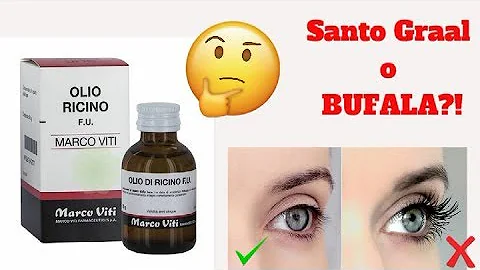 Quanto tempo deve stare l'olio di ricino sulle ciglia?