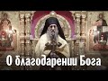 О благодарении Бога за счастье и за невзгоды | Иеромонах Наум | Валаамский монастырь