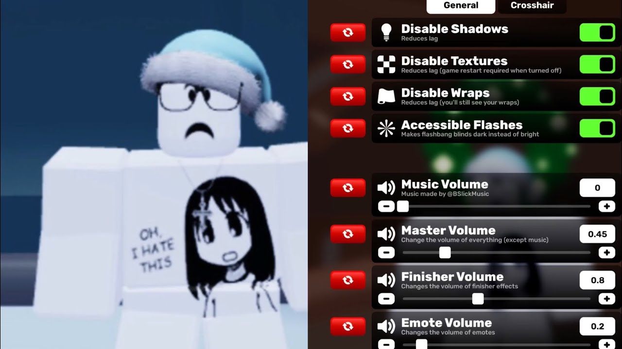 Good Setting For Rivels The best settings for Roblox Rivals - YouTube