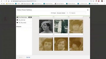 3.  How to Attach a Photo to a Profile on FamilySearch.org