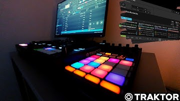 🔥Traktor remix deck, HOW TO: Use song samples to make remix set /mini mix.