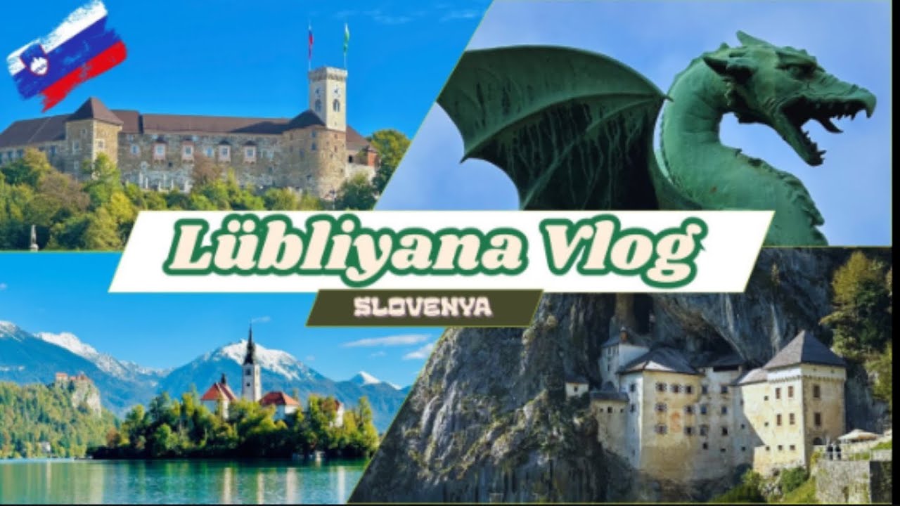 Ljubljana Slovenya Vlog 🇸🇮 | Avrupa’nın En Huzurlu Başkenti 