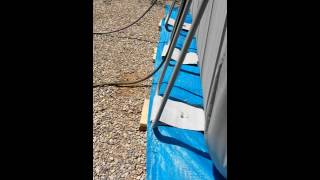 Filling up an Intex 24 x 12 rectangular pool