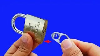 Insane Way to Open Any Lock Without a Key! Amazing Tricks That Work Extremely Well