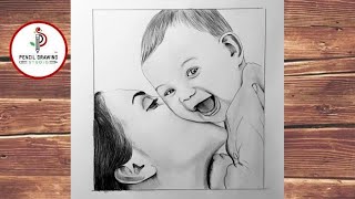 mothers love❤ how to draw mothers day special drawing || pencil drawing || pencil drawing studio