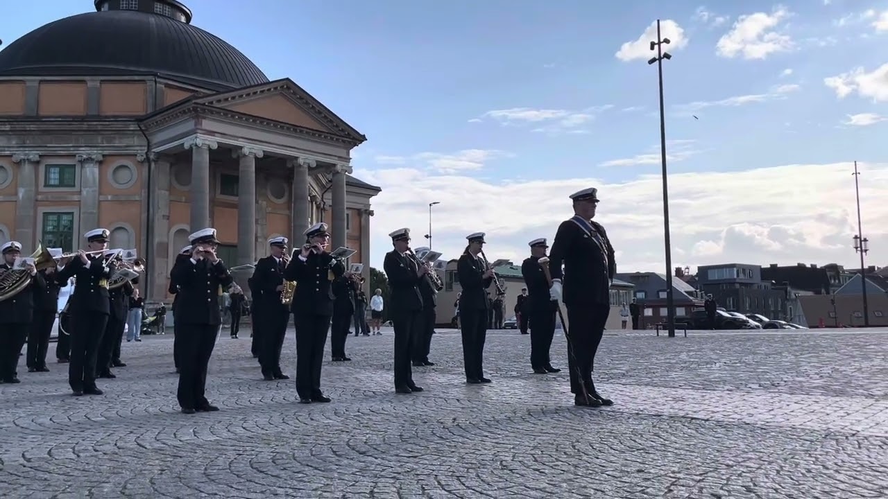 Hemvärnets musikkår Blekinge - Parad NOKA 6/8-25