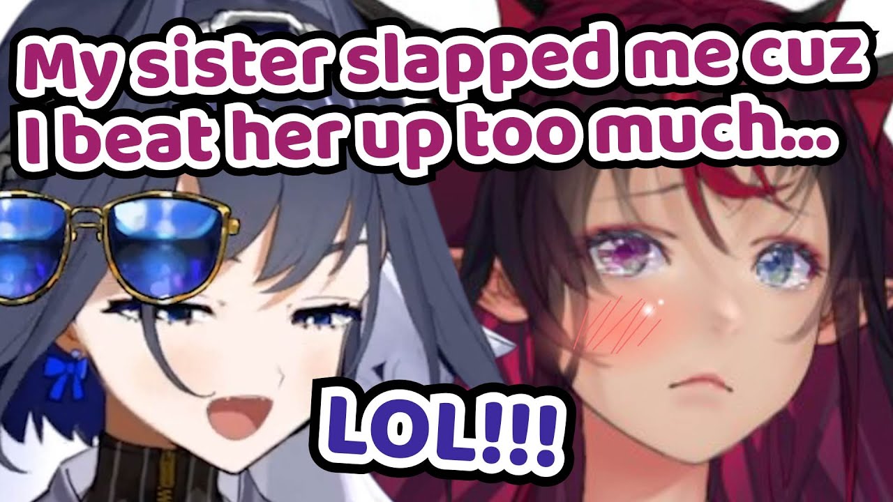 Irys Was Too Good at Badminton That Her Sister Slapped Her【Hololive EN | Ouro Kronii x Irys】