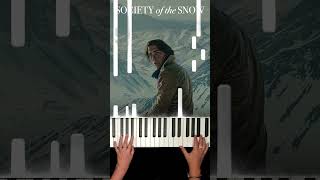 Society Of The Snow - Piano Tutorial + Sheet Music + MIDI