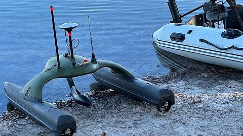 Under water mine search Sonobot USV feature object recognition BUVI Scandinavia