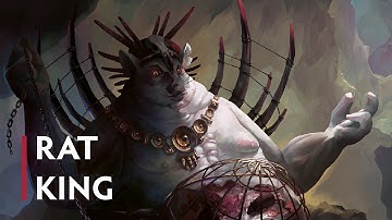 Rat King | Monster D&D | Painting RPG character | art timelapse