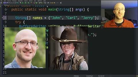 Java File Input/Output - It