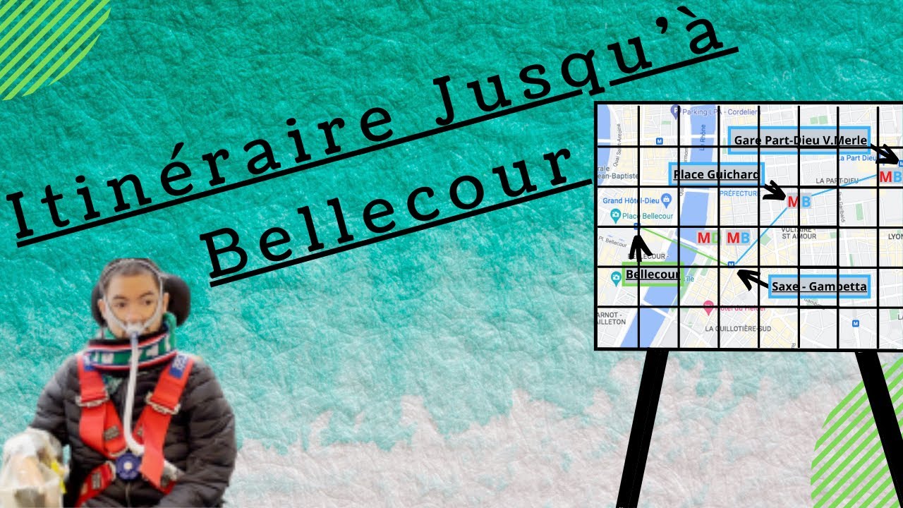 Itinéraire Jusqu'à Bellecour
