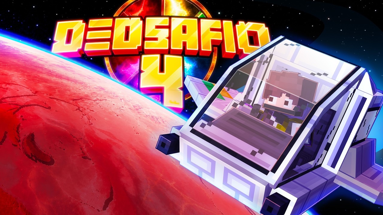 NOS FUIMOS al ESPACIO | DEDsafioMinecraft4💀 Día 9