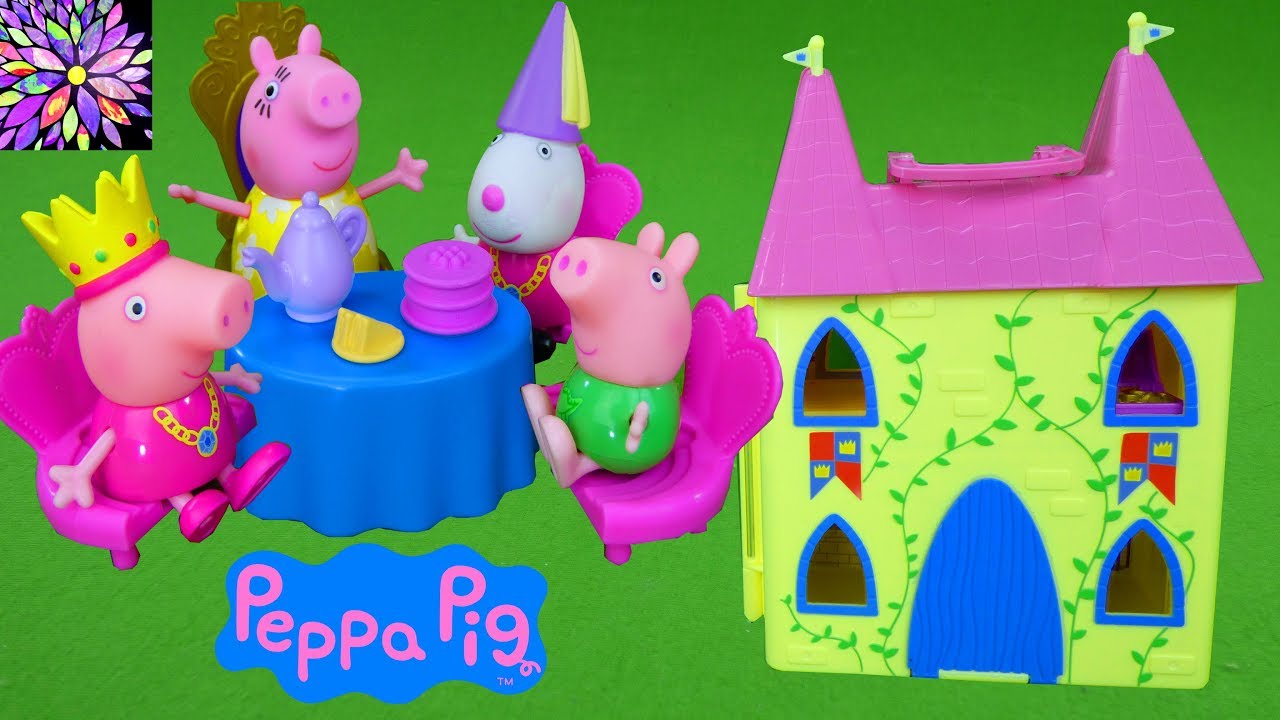 Brinquedo Casa Deluxe da Peppa Pig Playset Com a Suzy Sheep e George em  Promoção na Americanas