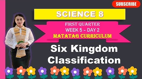 SCIENCE 8: Q1_WEEK 5- Day 2: SIX KINGDOM CLASSIFICATION ||MATATAG CURRICULUM