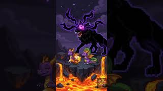 The Brave Fox Part 2 🦊🔥 | Shadow Wizard's Dark Magic | Pixel Art Animation #Shorts