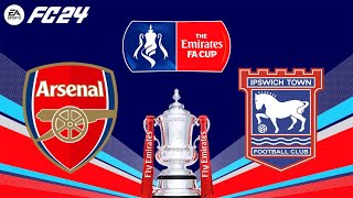 FC 24 | Arsenal vs Ipswich Town - The Emirates FA Cup Final - PS5™ Gameplay