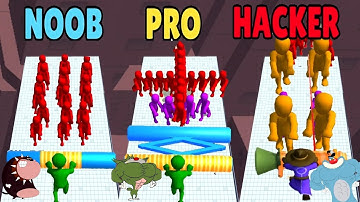 NOOB vs PRO vs HACKER Push