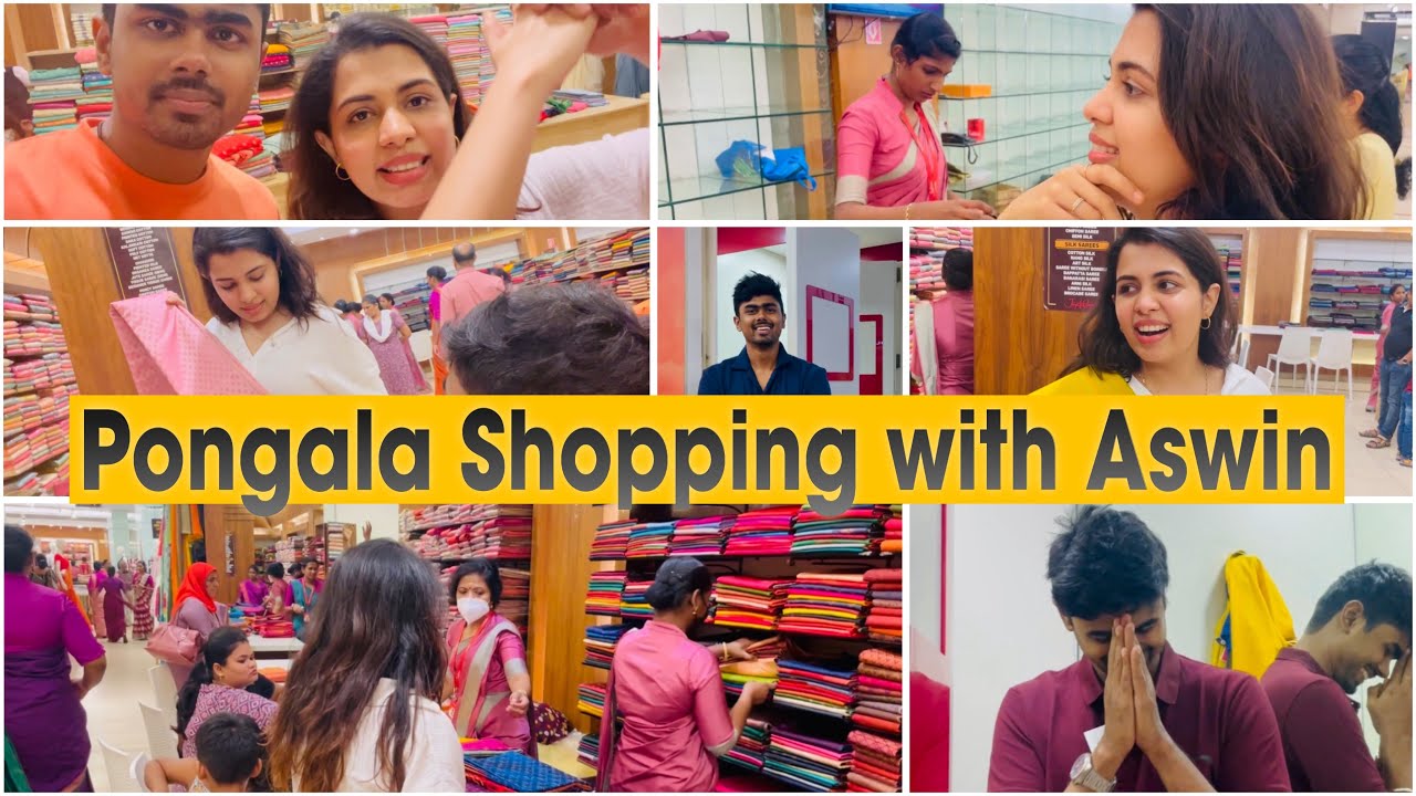 Pongala Shopping with Aswin  Diya Krishna  Ozy Talkies