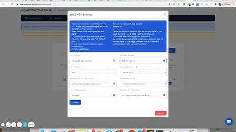 How to connect outlook SMTP account with WarmupYourEmail