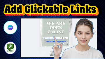 How To Add Clickable Links To Canva | Interactive Designs (2025)