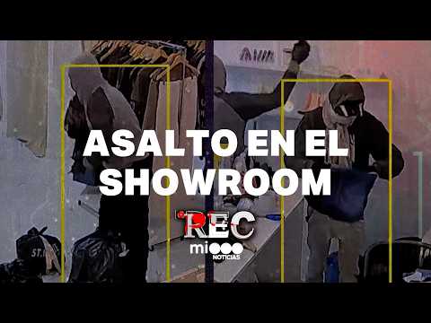SHOWROOM ROBBERY - MOTHER AND SON ROBBED #REC