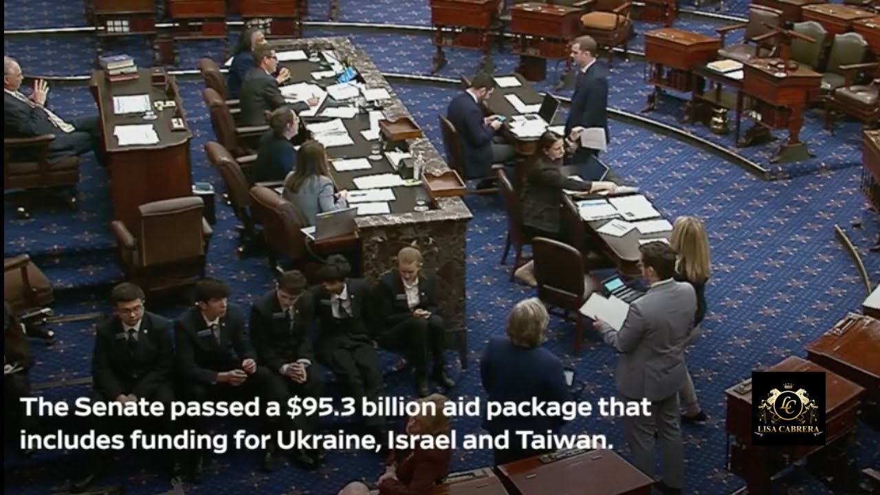 Senate Passes $95.3 Billion Aid Package for Ukraine, Israel, and Taiwan ...
