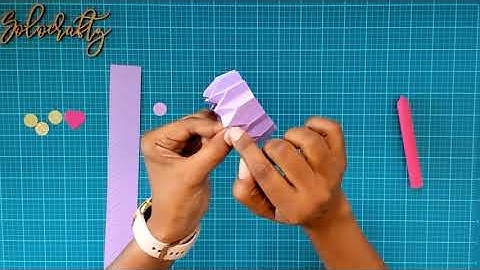 Pre-Embossed Fancy Folded Rosettes Strip Tutorial