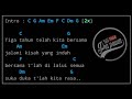 Cord dan lirik lagu- masa SMA