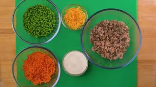 Video de cocina para el CACFP: Burritos de pavo molido (6–18 años)