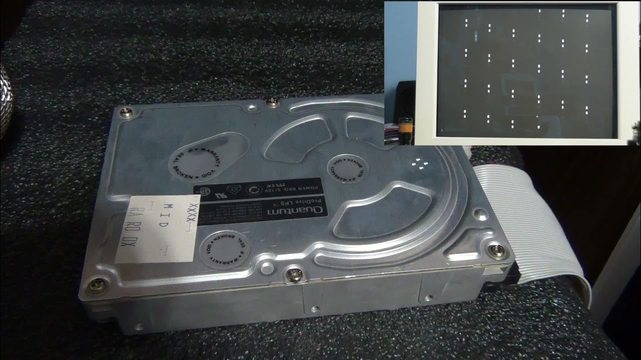 Hard Drive Sounds Quantum ProDrive LPS105S YouTube