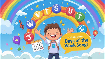 "Let’s Sing the Days of the Week! 🎶 Fun Learning Song for Kids"