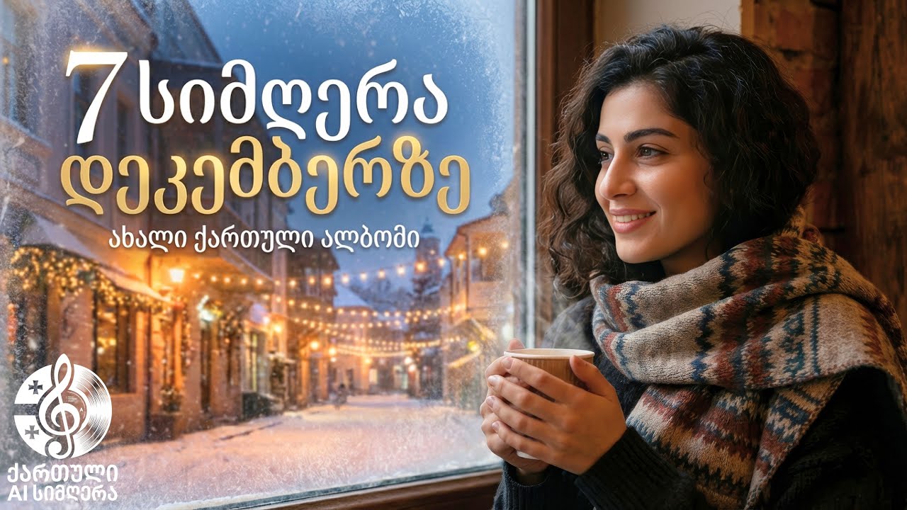 დეკემბრის ახალი ქართული სიმღერები ❄️ | qartuli simgerebi
