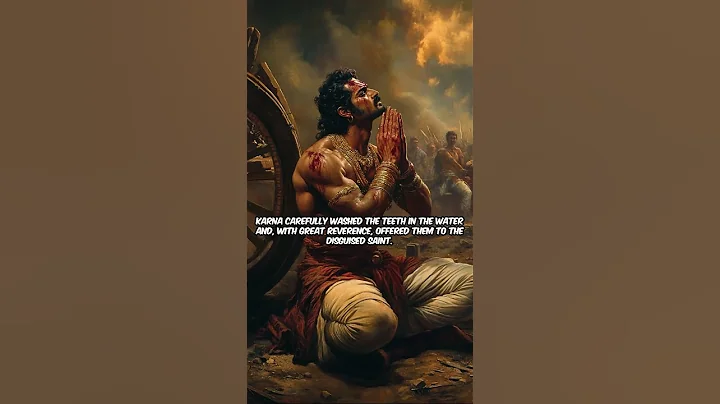 Karna's Deathbed Conversation with Lord Krishna | Mahabharata Insights #ancient#history#motivation