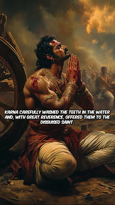 Karna's Deathbed Conversation with Lord Krishna | Mahabharata Insights #ancient#history#motivation