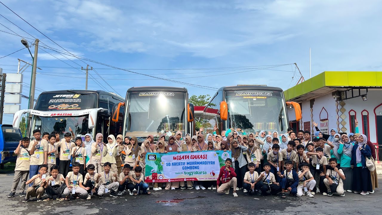 WISATA EDUKASI SD KREATIF MUHAMMADIYAH GOMBONG GOES TO YOGYAKARTA