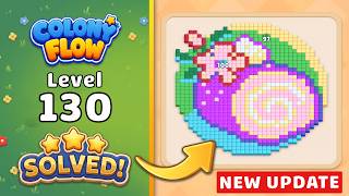 Information Colony Flow Level 130 Walkthrough & Solution 🐜 (New Update!) 🧩 Guide