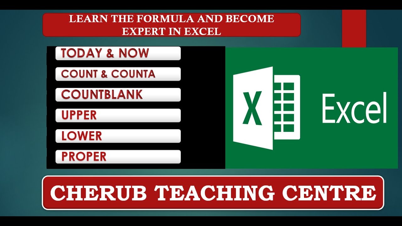 MS Excel (Basics) Part 2-Tutorial - YouTube