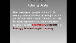 Materi PKWU Kelas XI Topik Peluang Usaha : Pengertian Peluang Usaha